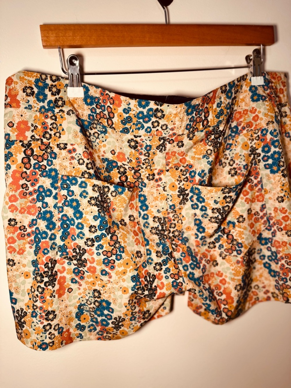 Smartwool Merino Sport Hiking summer Shorts Size XL Vintage Floral Print - Picture 5 of 8